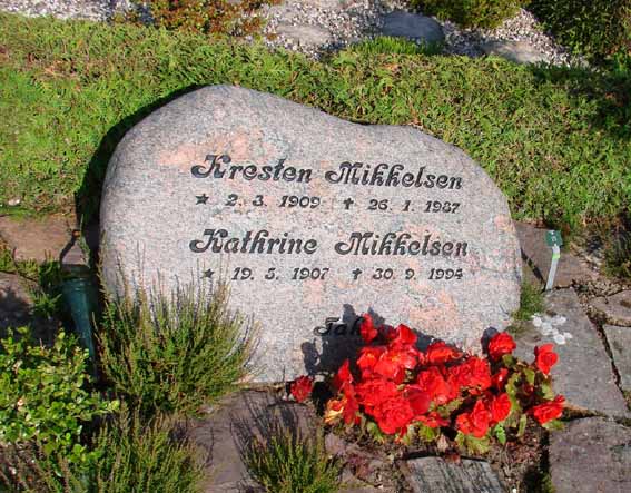 Kresten Mikkelsen,Karup Kirkegård