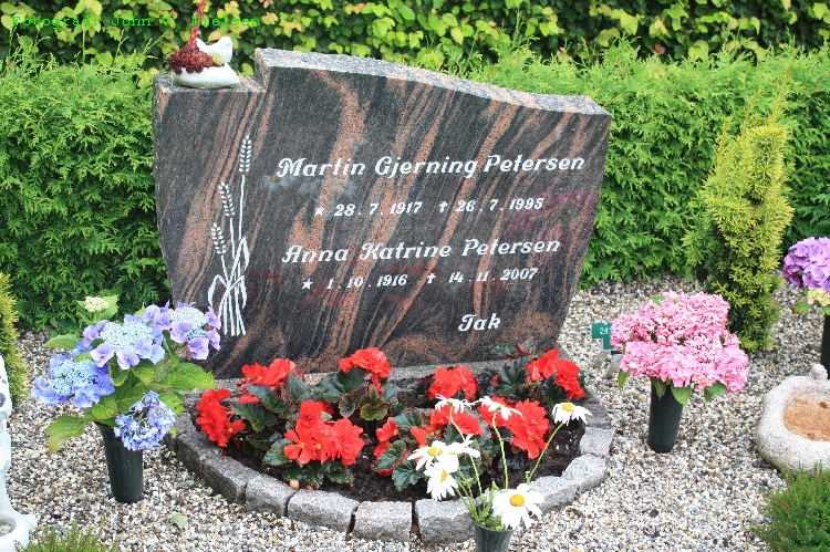 Martin Gjerning Petersen Grønbæk Kirkegård