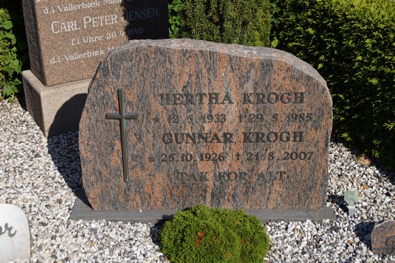 Hertha og Gunnar Krogh