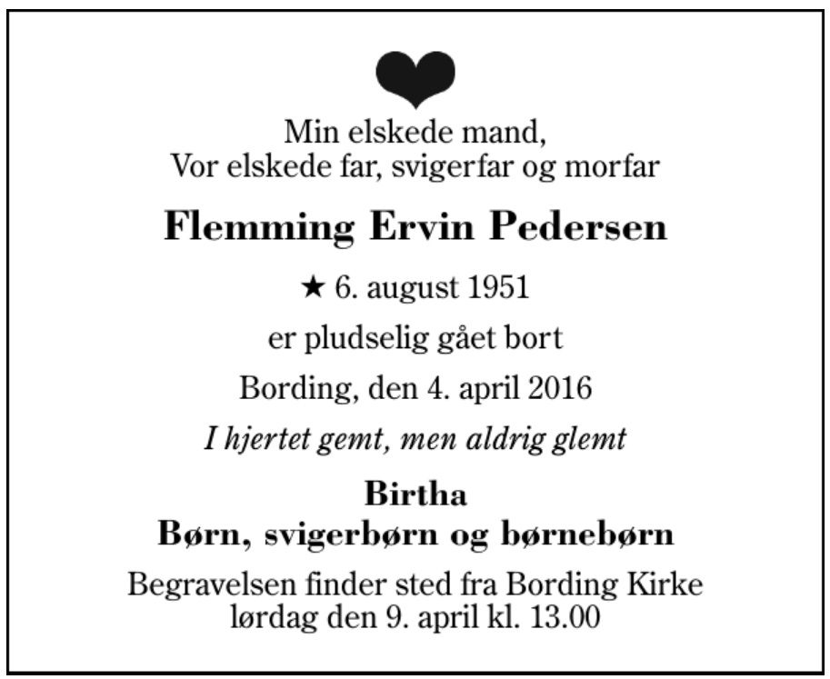 Flemming Ervin Pedersen