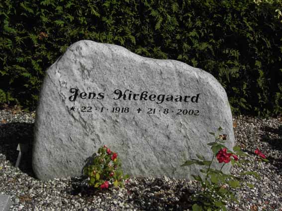 jens kirkegaard 1918 2002 Arnborg Kirkegård