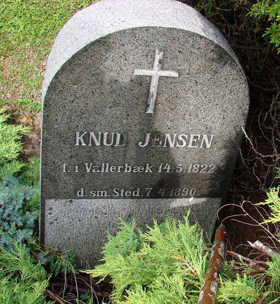 Knud Jensen1822-1890 Karup Kirkegård