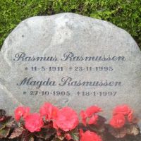 Rasmus Rasmussen, GludKirkegård